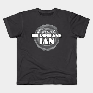 I Survived Hurricane Ian Kids T-Shirt